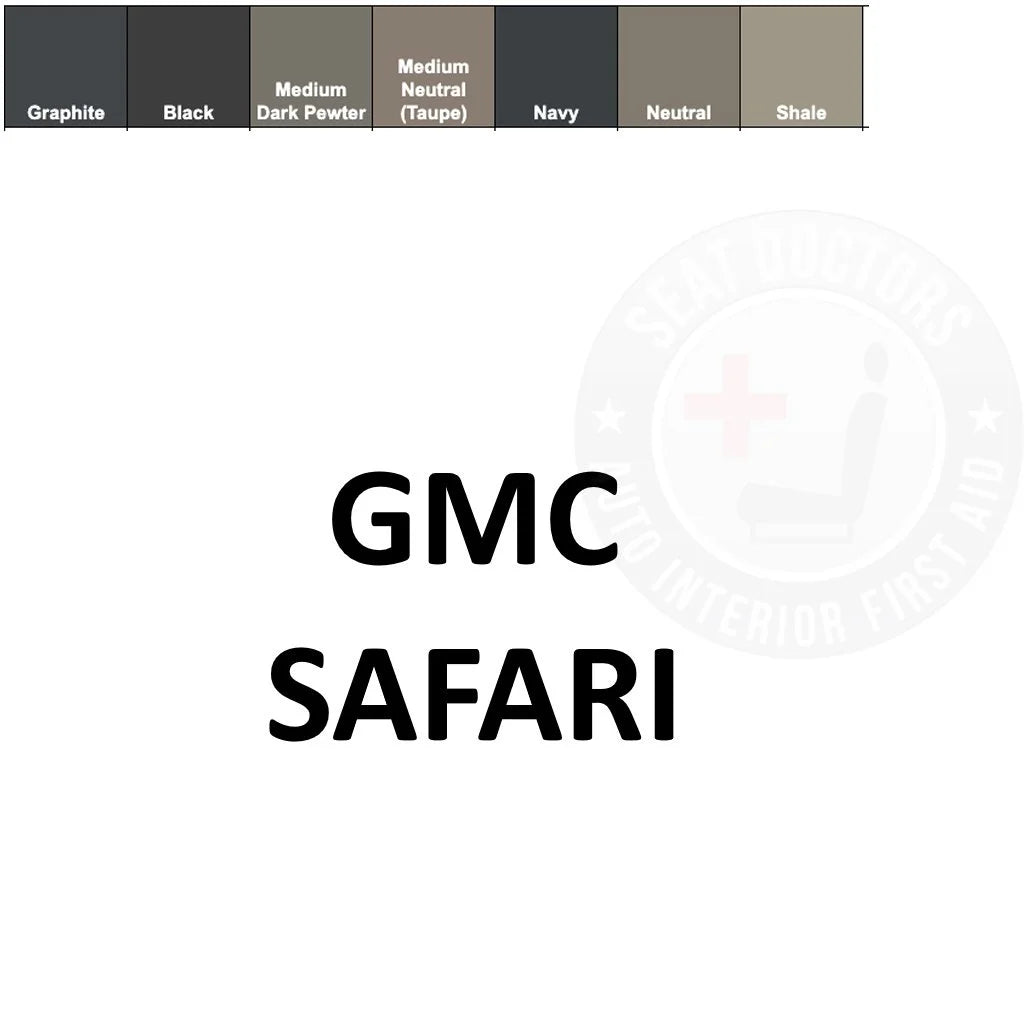 GMC Safari Leather Dye
