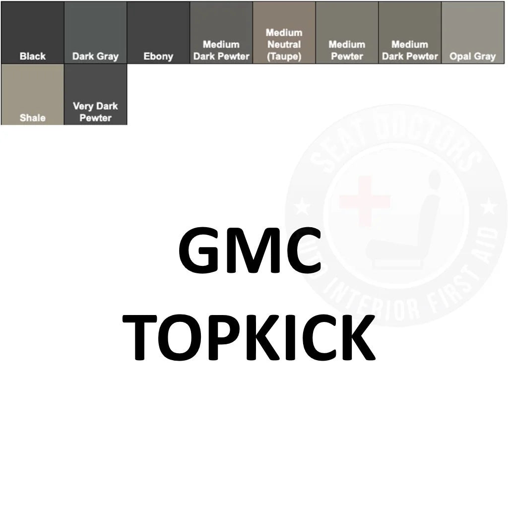GMC Topkick Leather Dye
