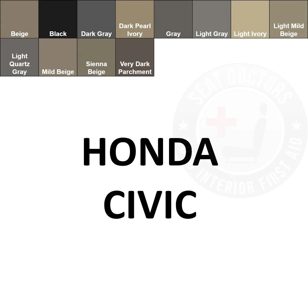 Honda Civic Leather Dye