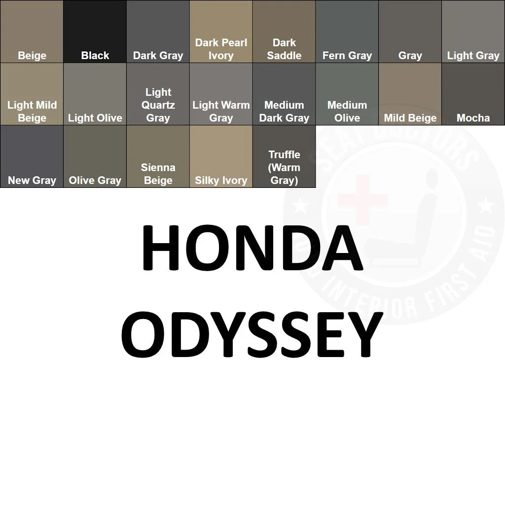 Honda Odyssey Leather Dye