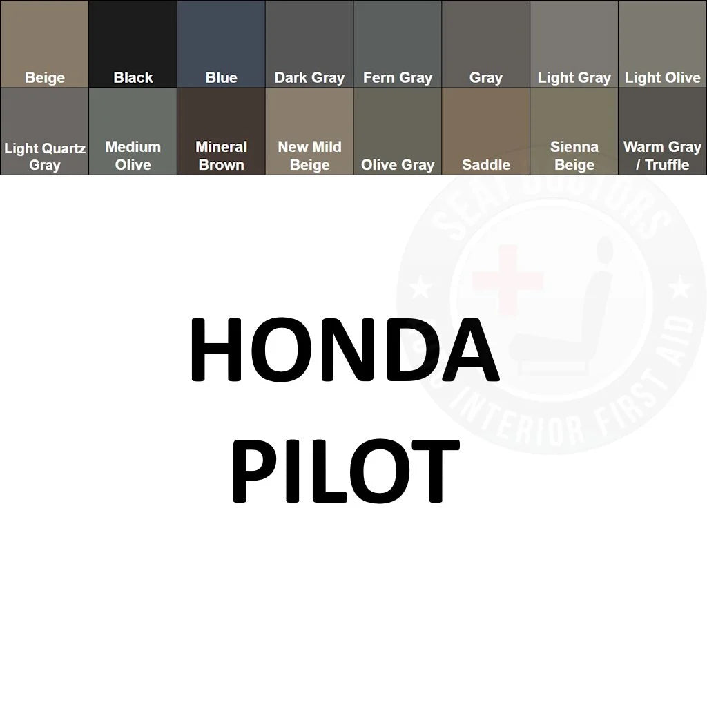 Honda Pilot Leather Dye