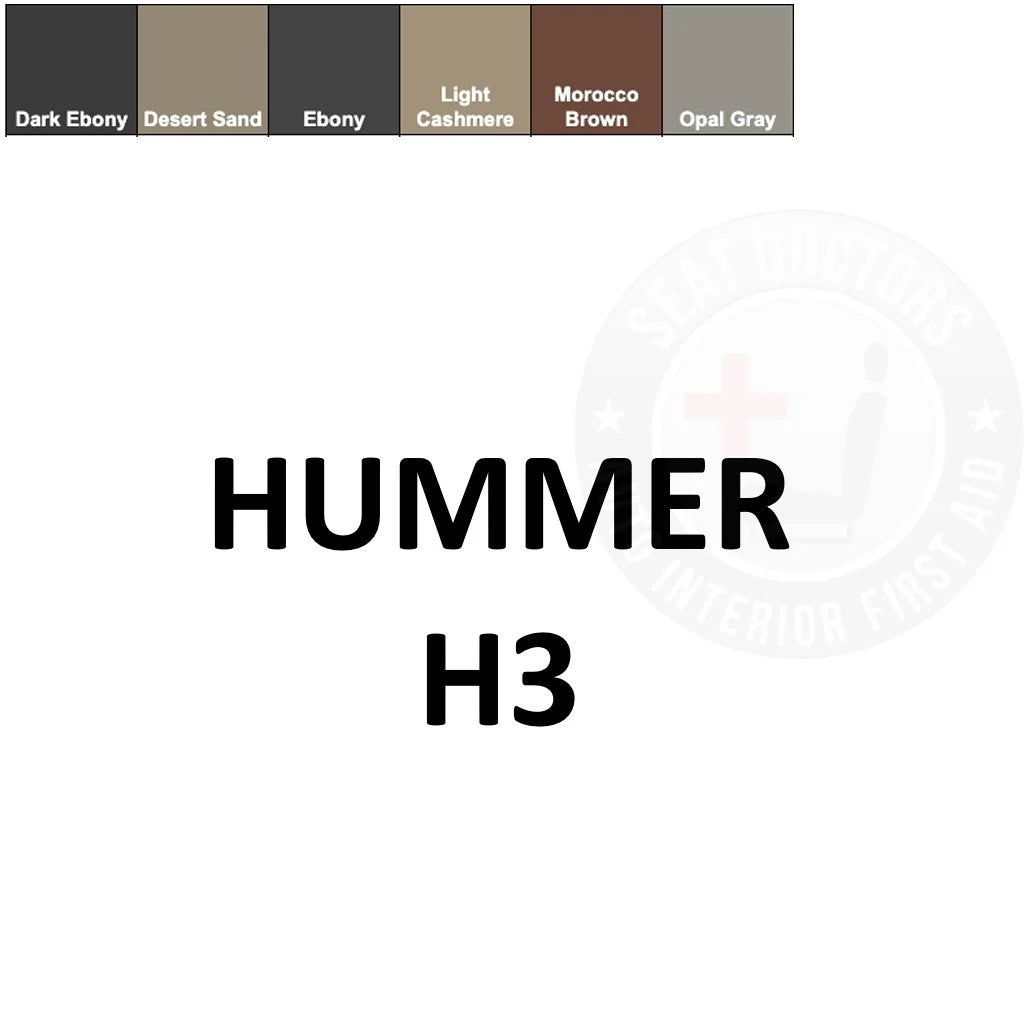 Hummer H3 Leather Dye