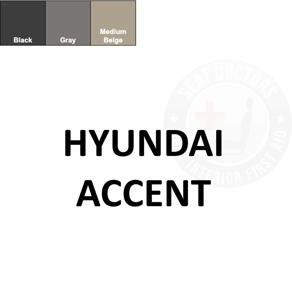 Hyundai Accent Leather Dye