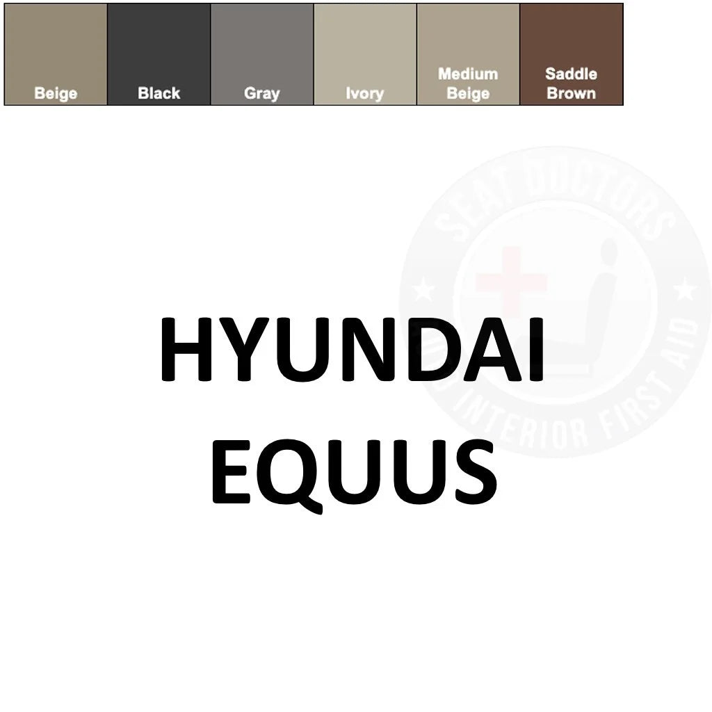 Hyundai Equus Leather Dye