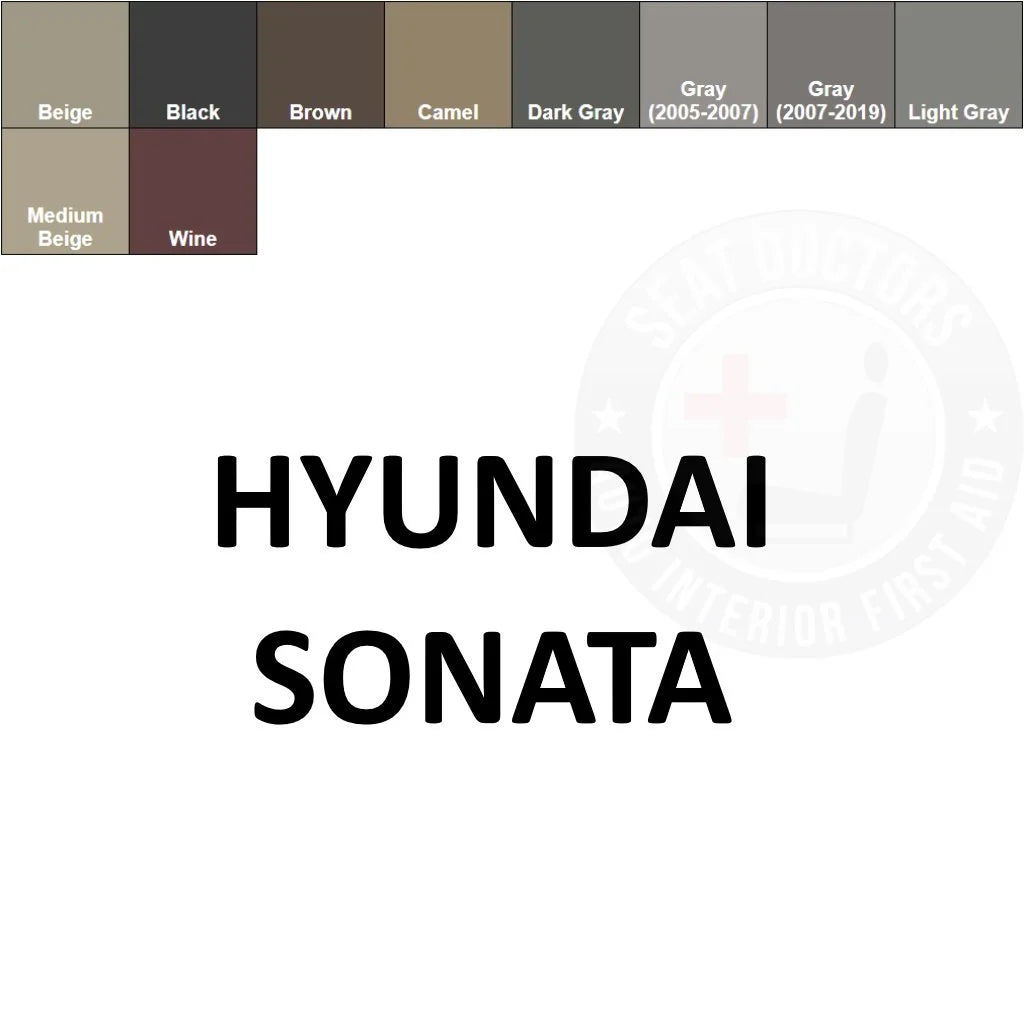Hyundai Sonata Leather Dye