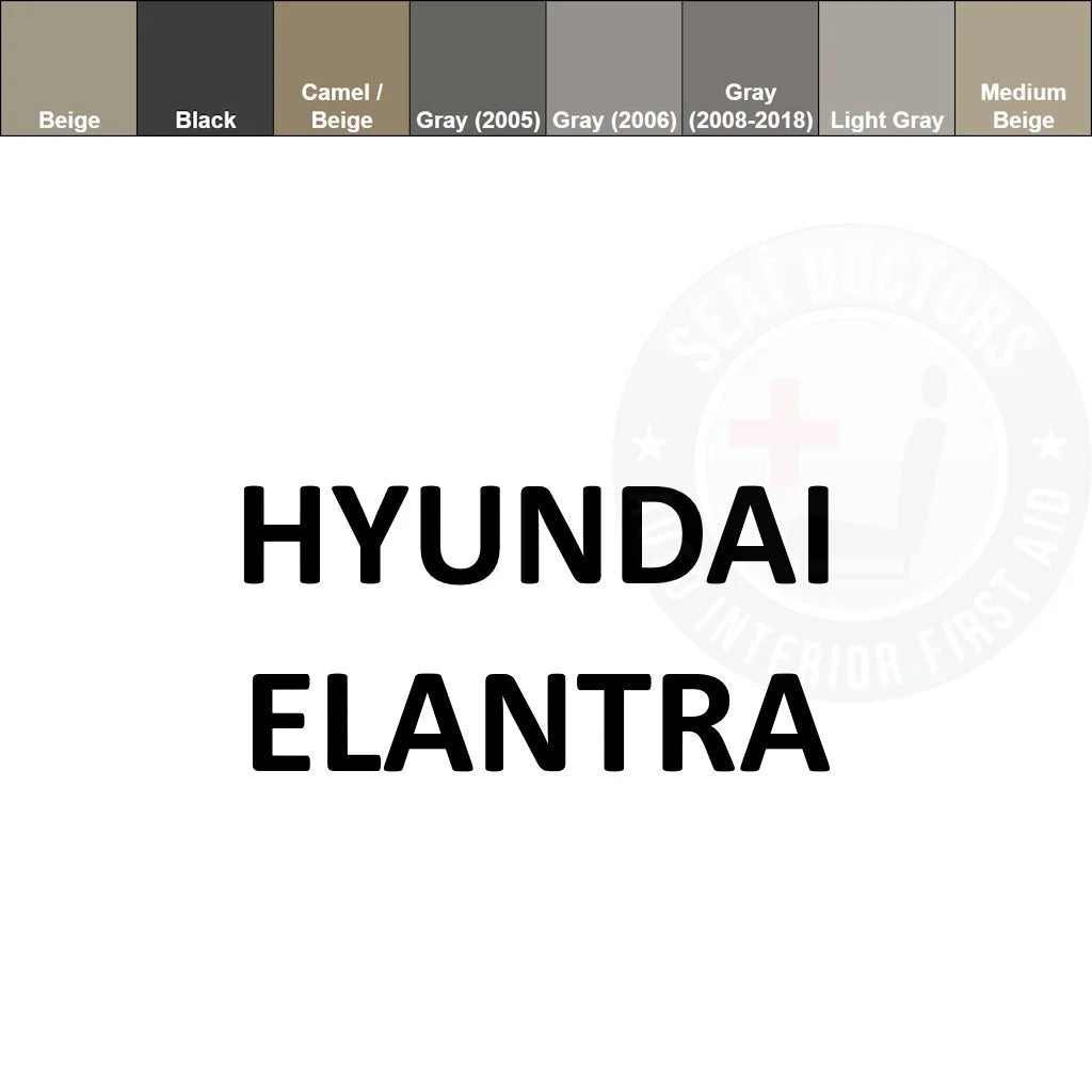 Hyundai Elantra Leather Dye