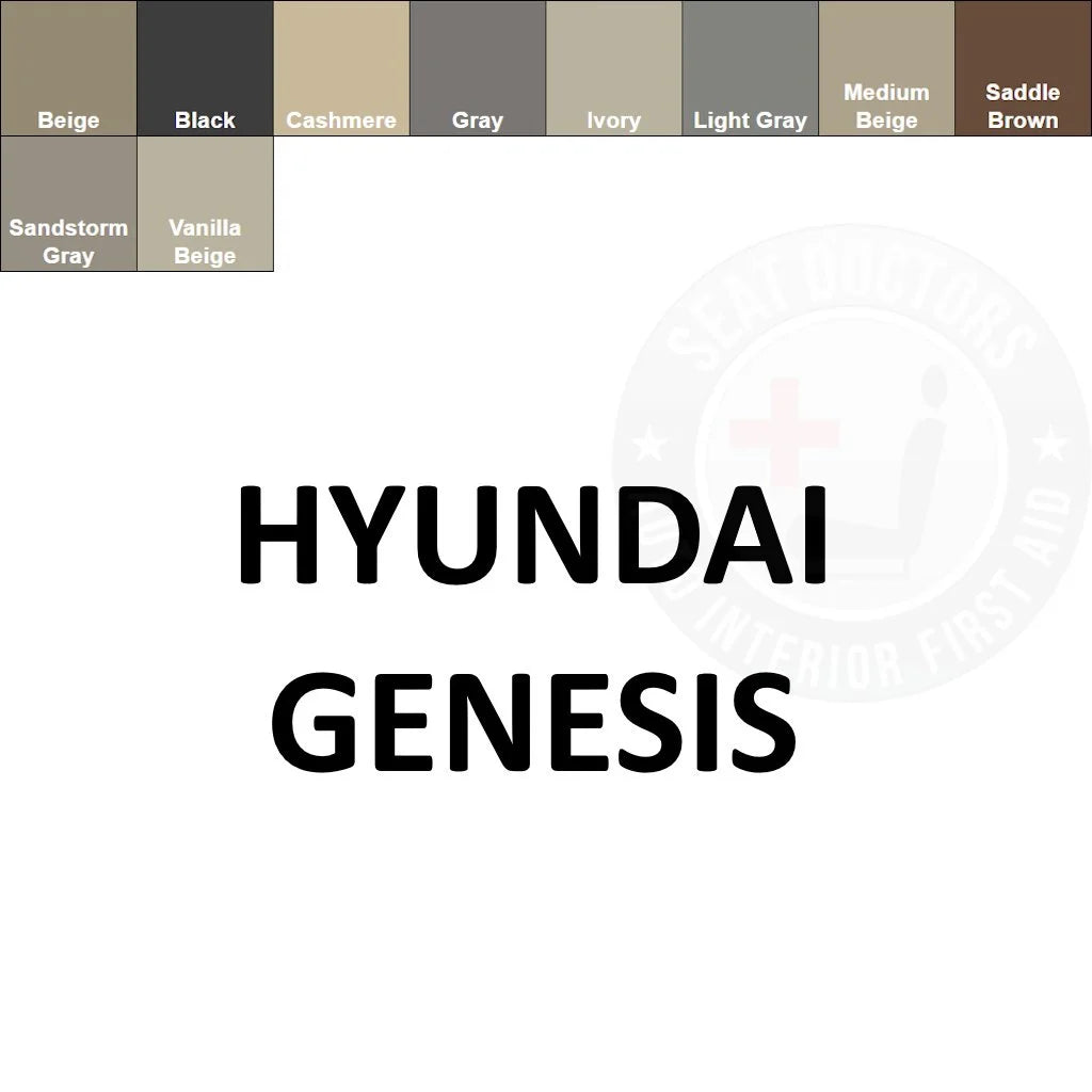 Hyundai Genesis Leather Dye