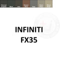 Infiniti FX35 Leather Dye