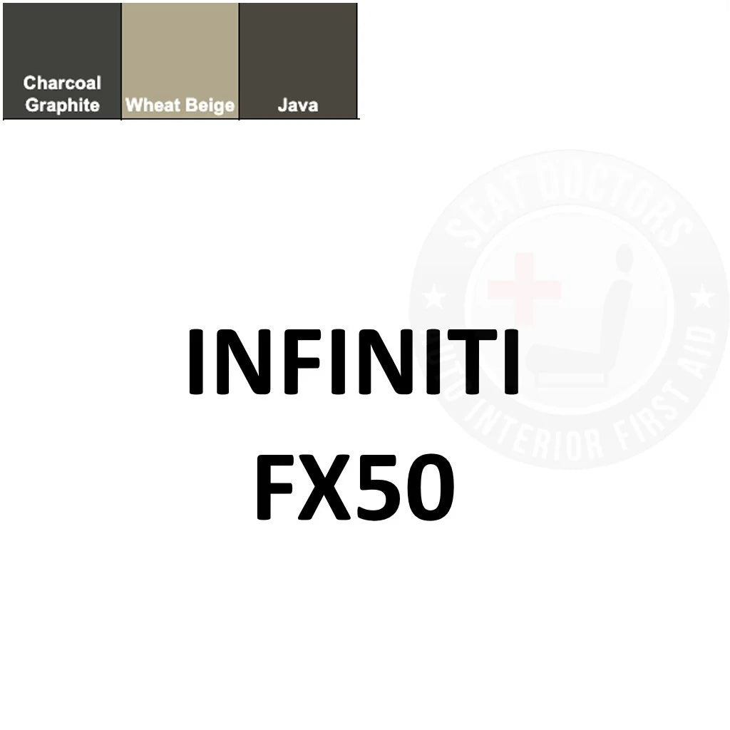 Infiniti FX50 Leather Dye