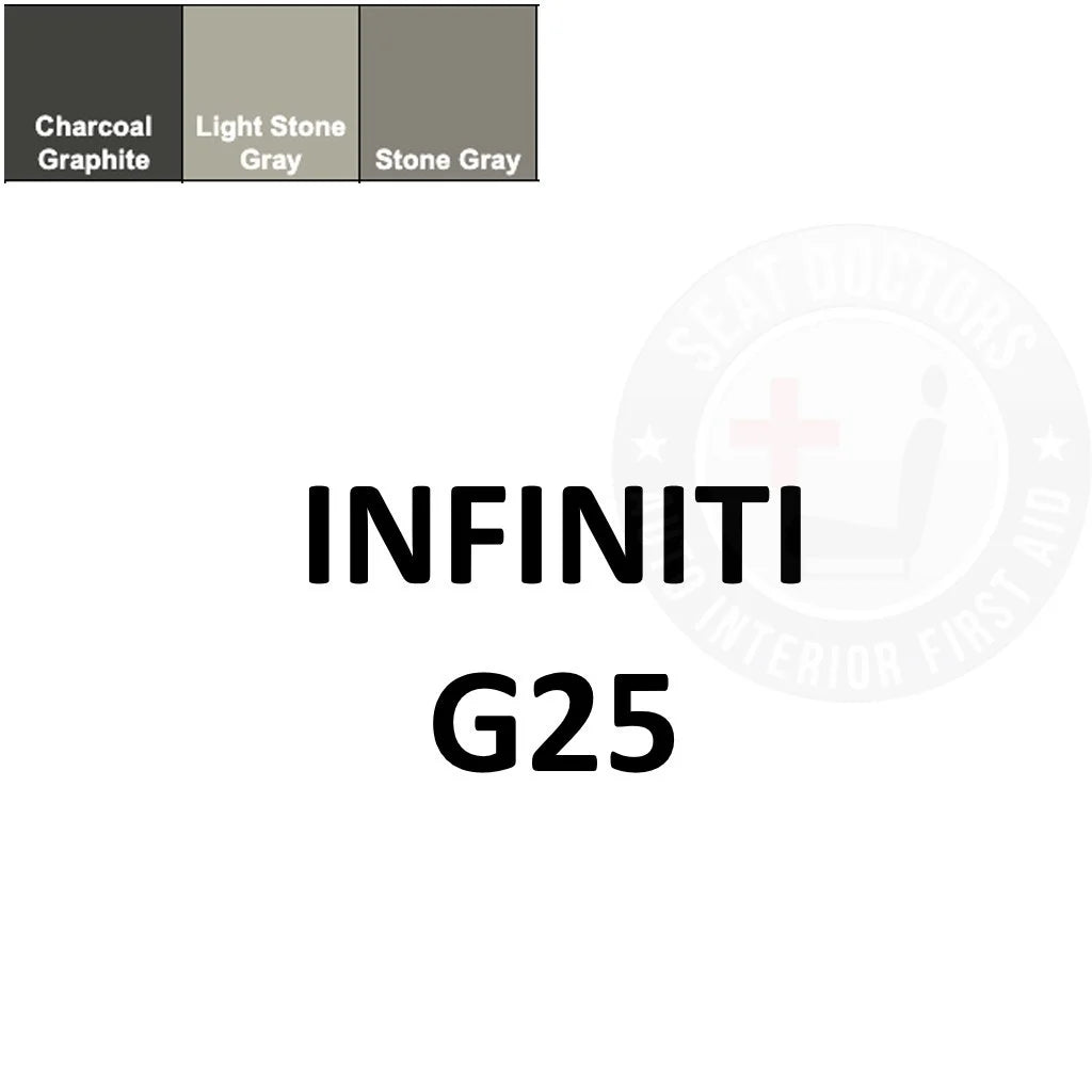 Infiniti G25 Leather Dye