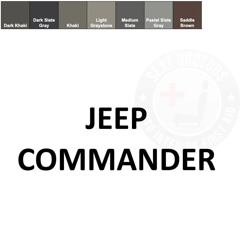 Jeep Commander Leather Dye