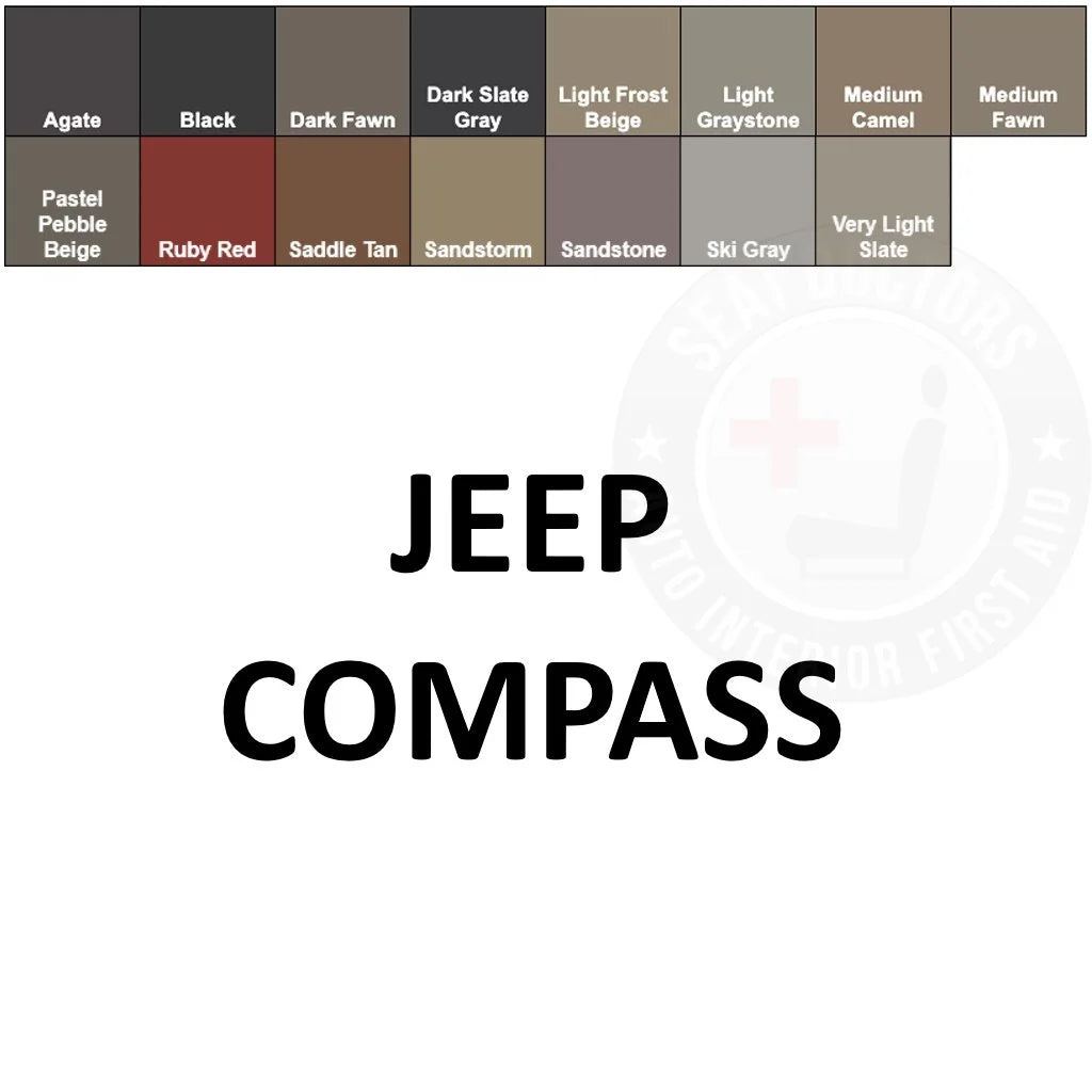Jeep Compass Leather Dye