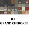 Jeep Grand Cherokee Leather Dye