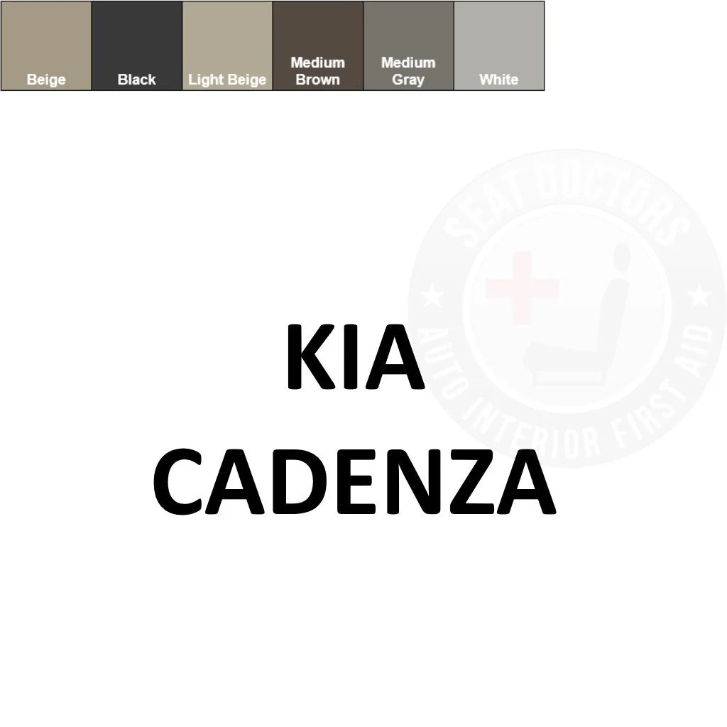 Kia Cadenza Leather Dye