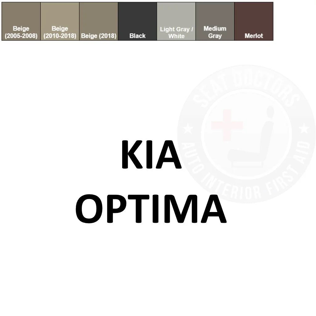 Kia Optima Leather Dye