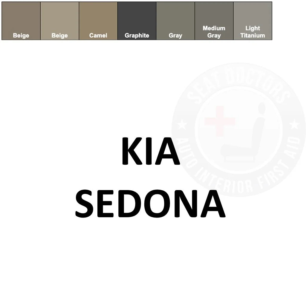 Kia Sedona Leather Dye