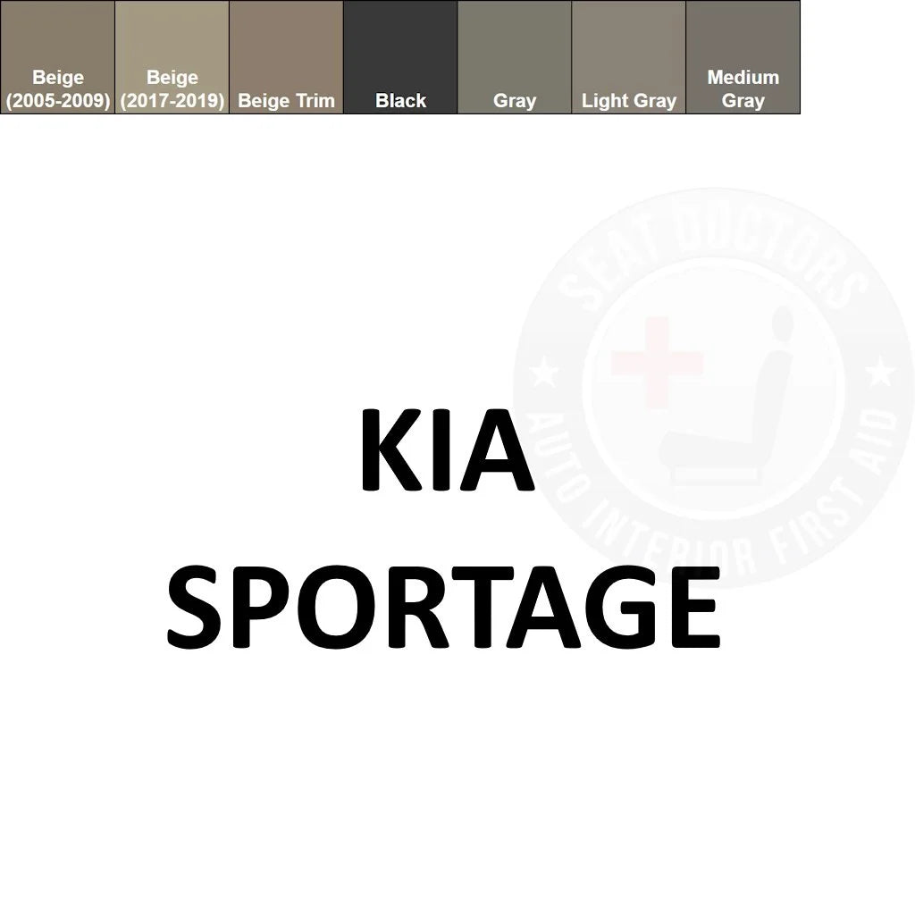 Kia Sportage Leather Dye