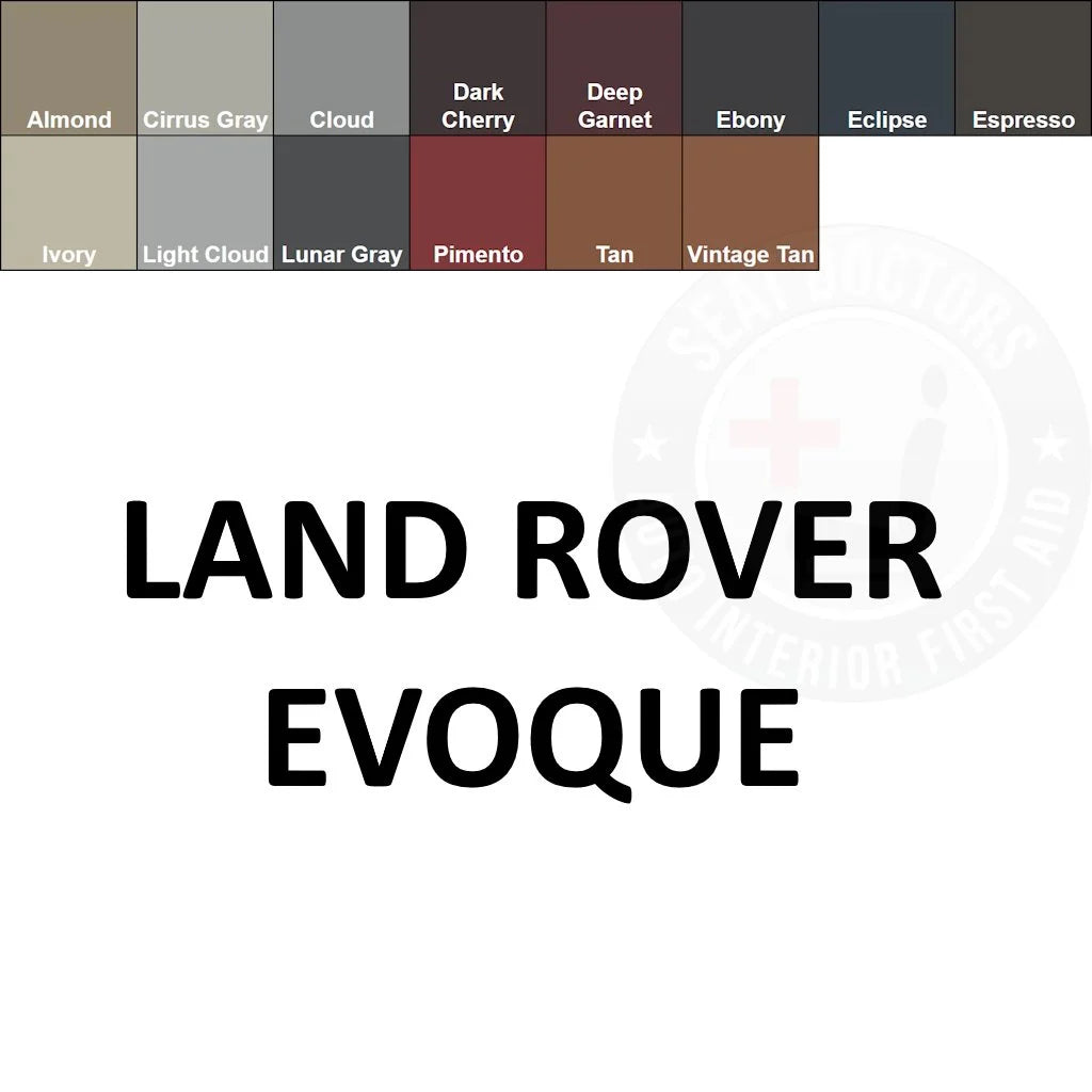 Land Rover Evoque Leather Dye