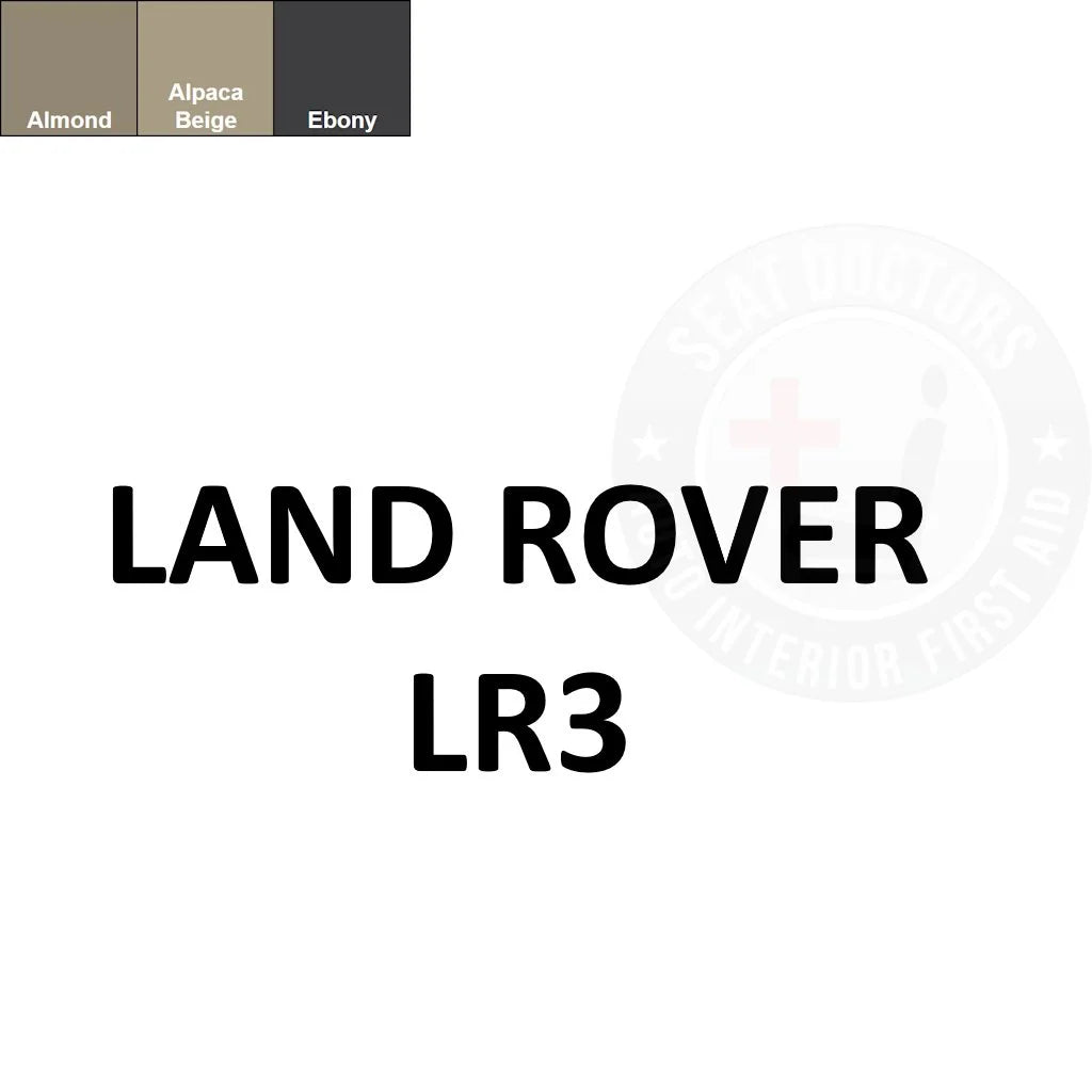 Land Rover LR3 Leather Dye