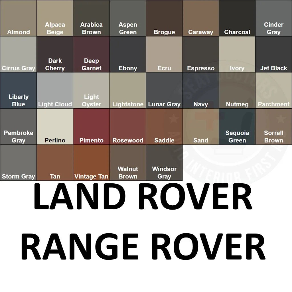 Land Rover Range Rover Leather Dye