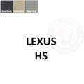 Lexus HS Leather Dye