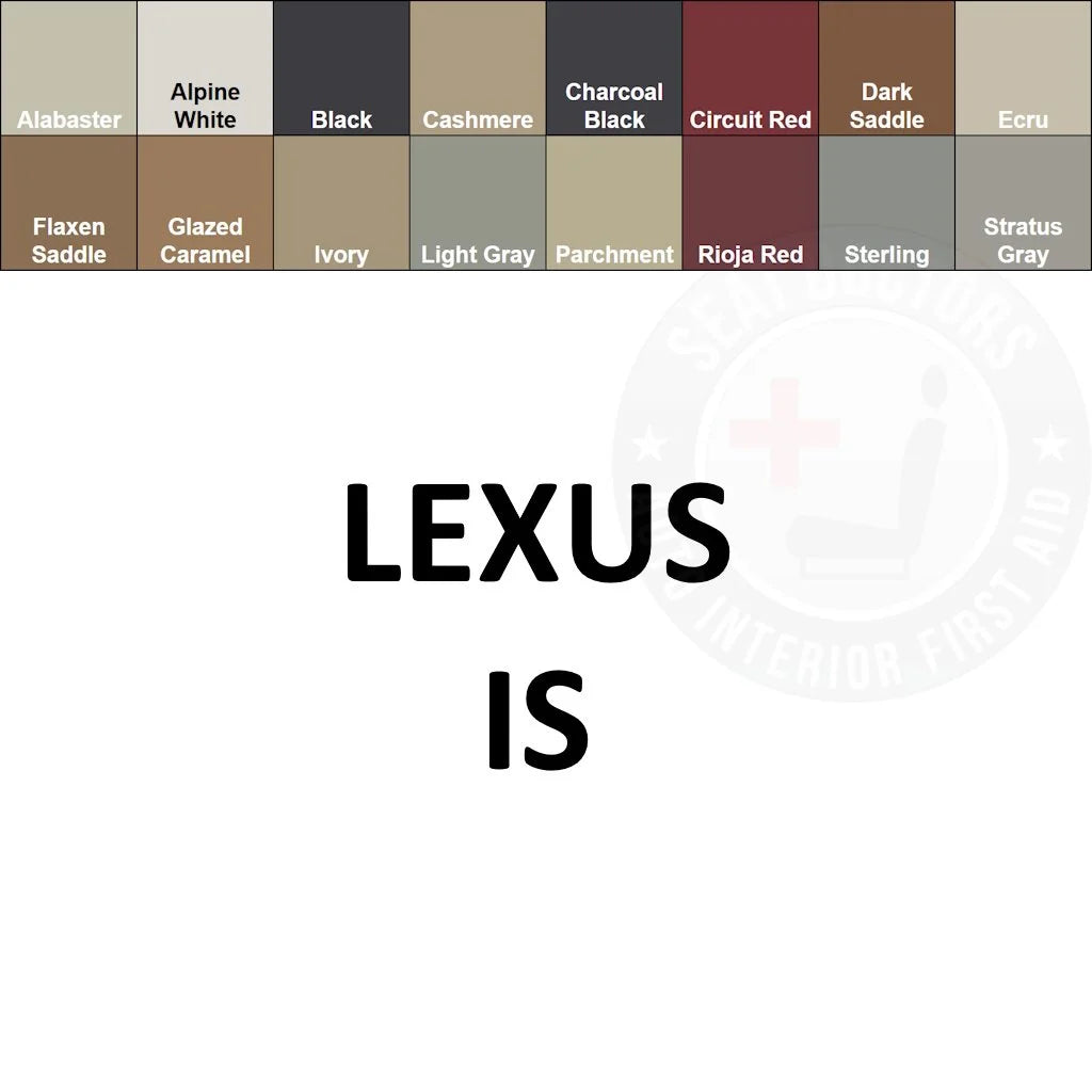 Lexus IS Leather Dye