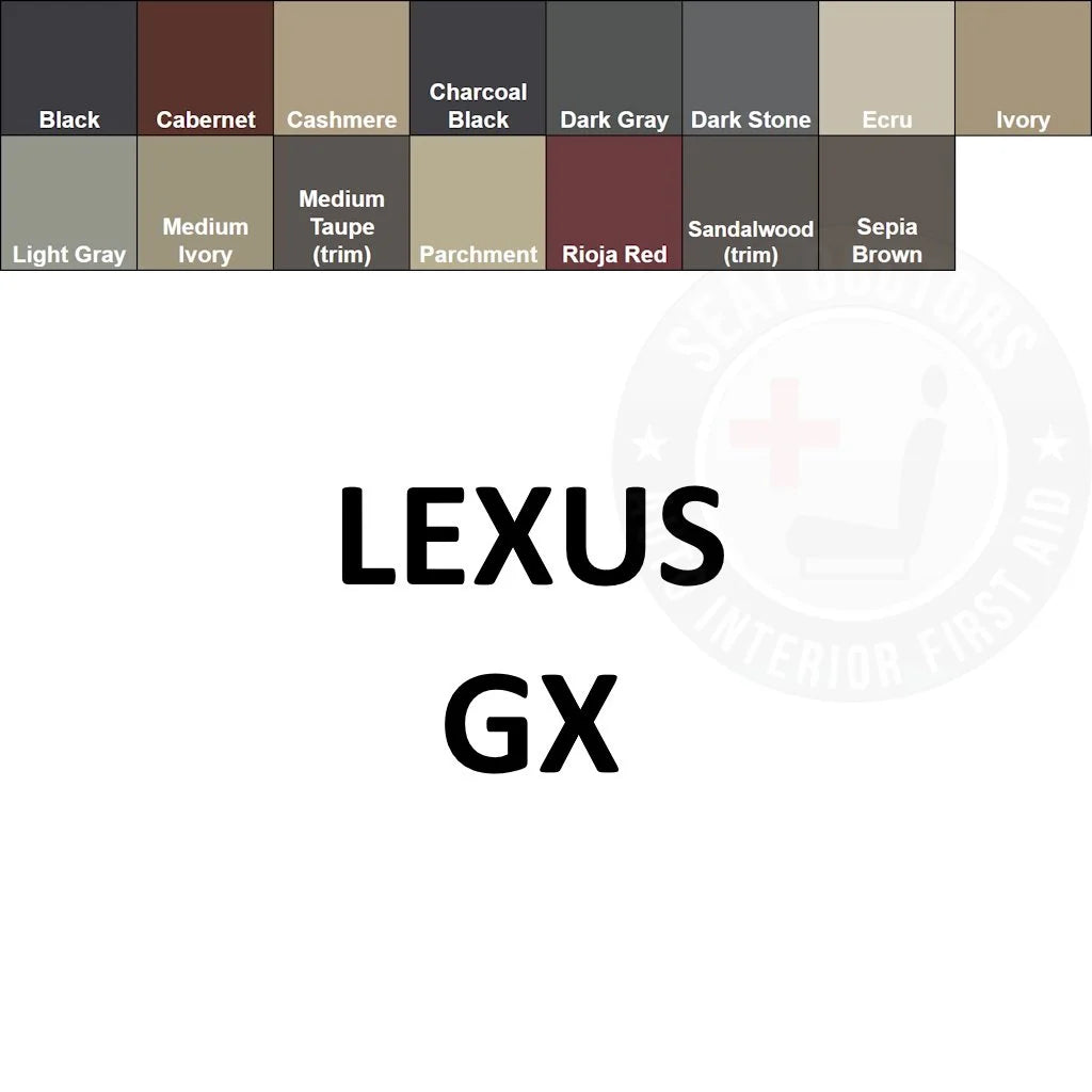 Lexus GX Leather Dye