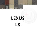 Lexus LX Leather Dye
