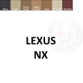 Lexus NX Leather Dye