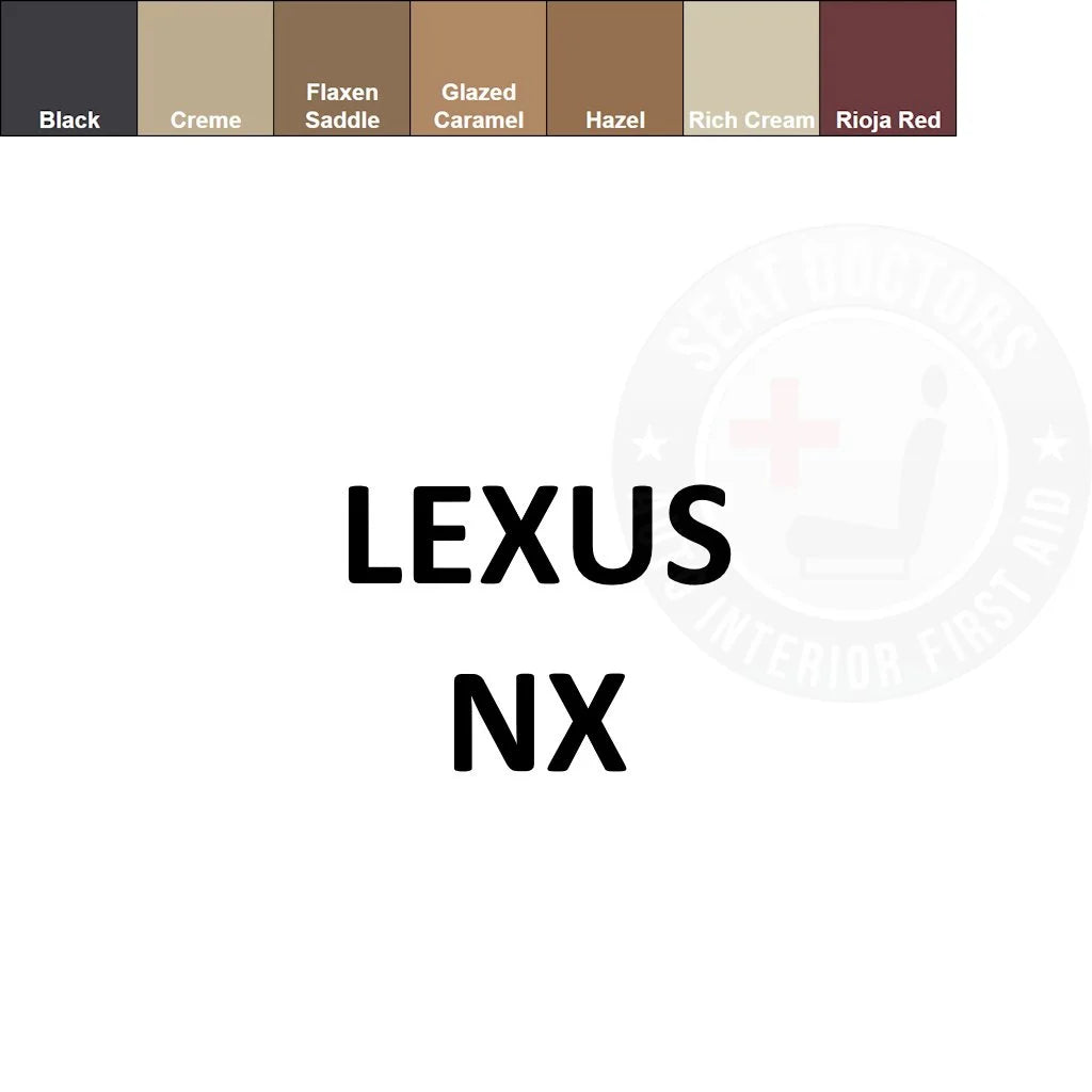Lexus NX Leather Dye