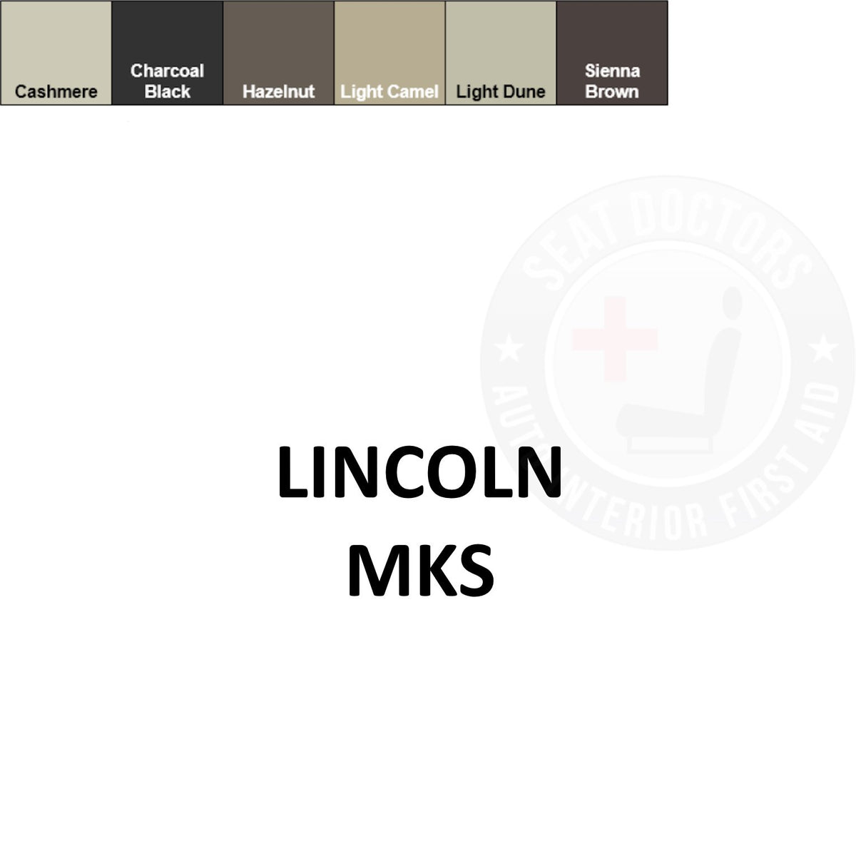 Lincoln MKS Leather Dye