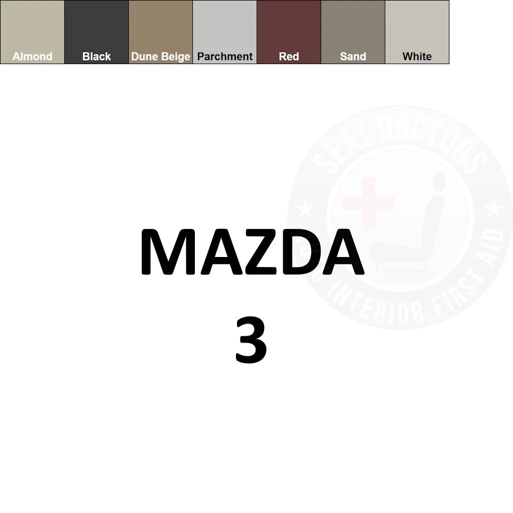 Mazda 3 Leather Dye