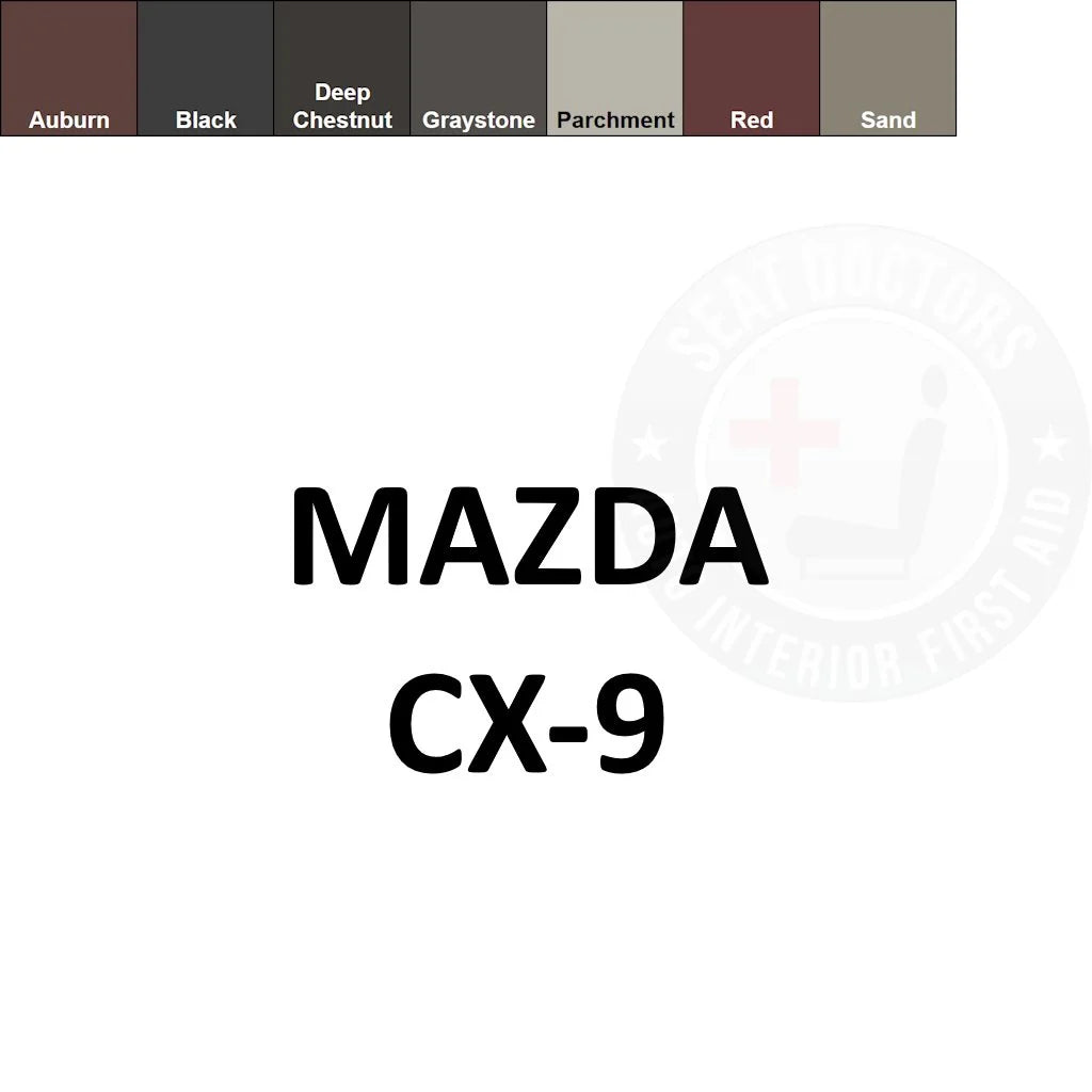 Mazda CX-9 Leather Dye