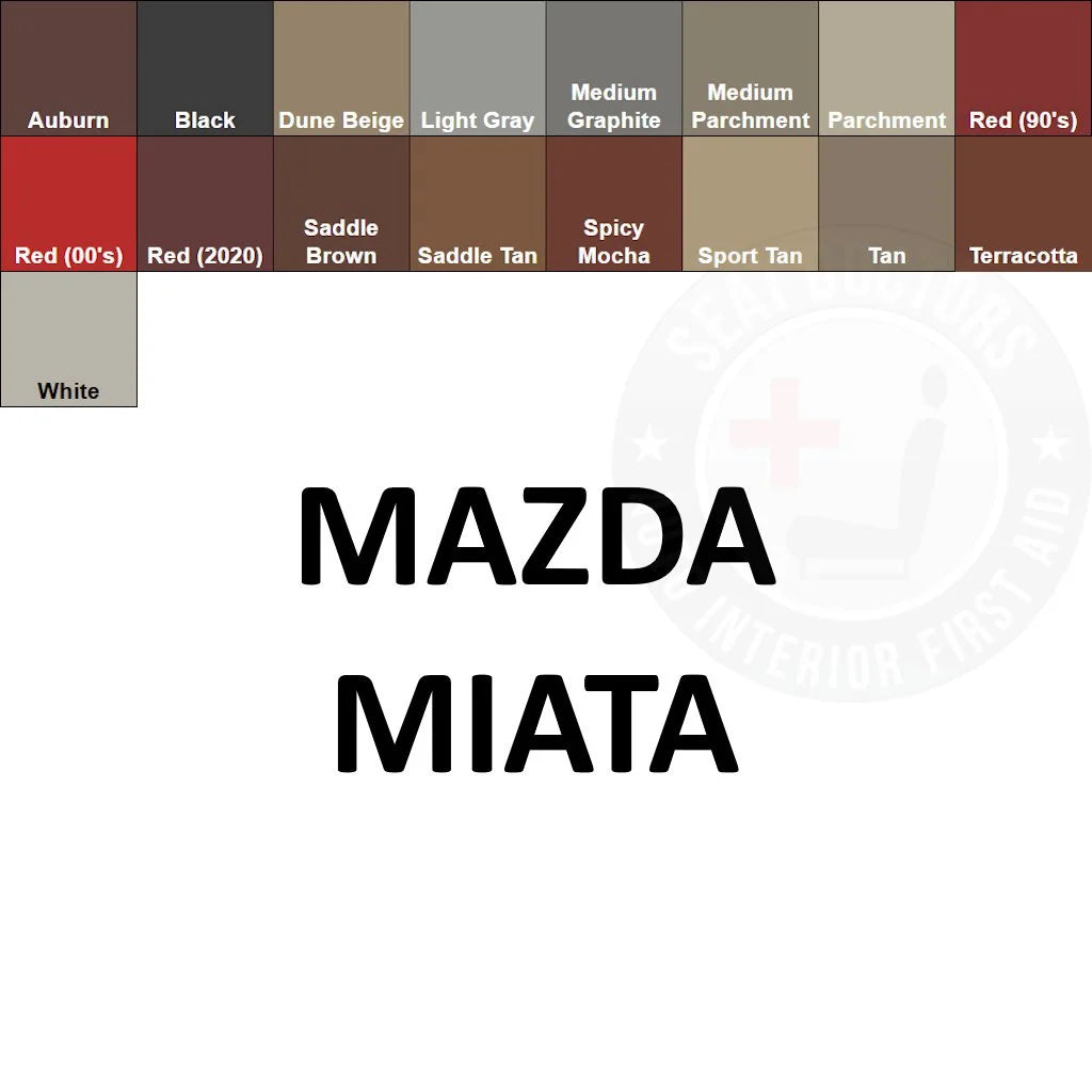 Mazda Miata Leather Dye