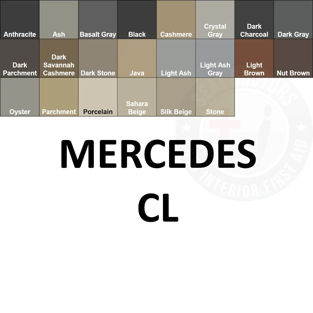 Mercedes Benz CL Leather Dye