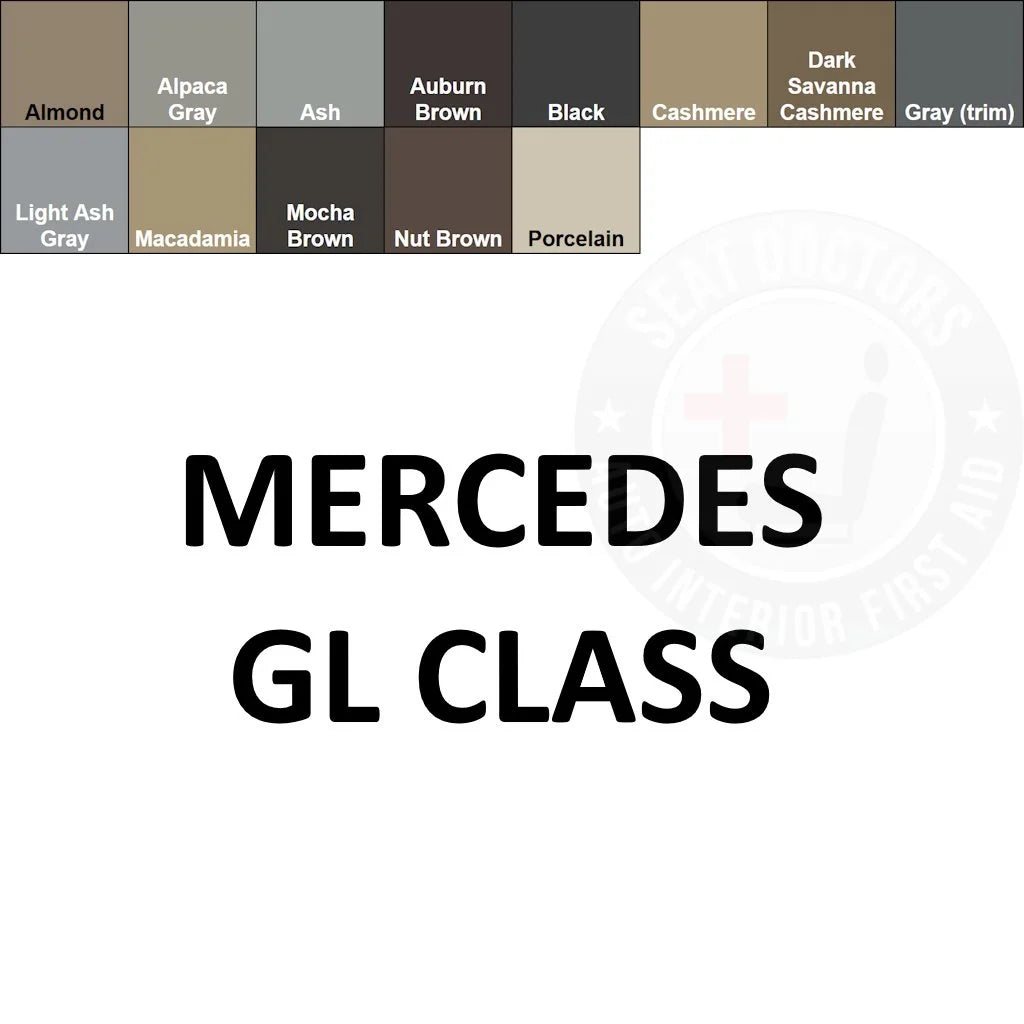 Mercedes Benz GL Leather Dye
