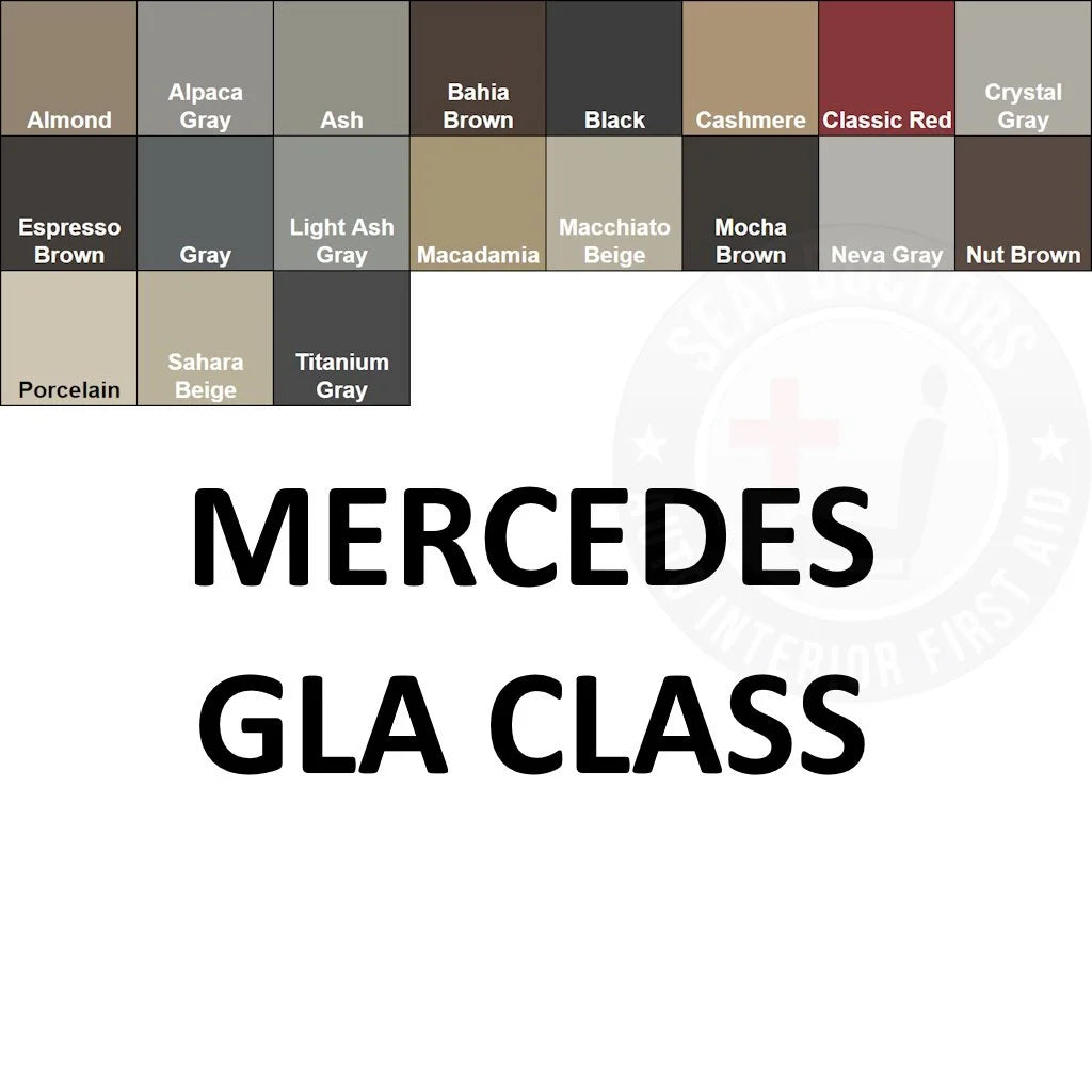 Mercedes Benz GLA Leather Dye
