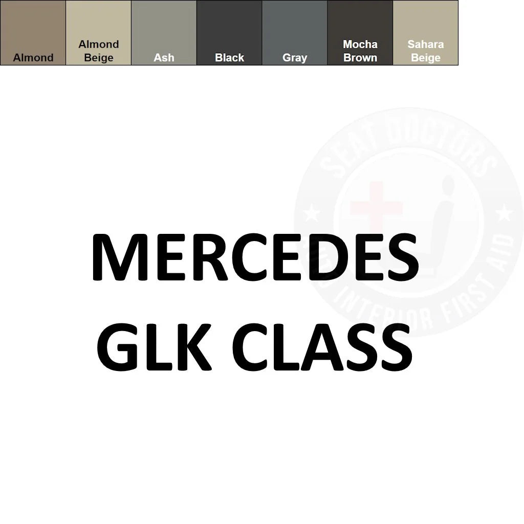 Mercedes Benz GLK Leather Dye