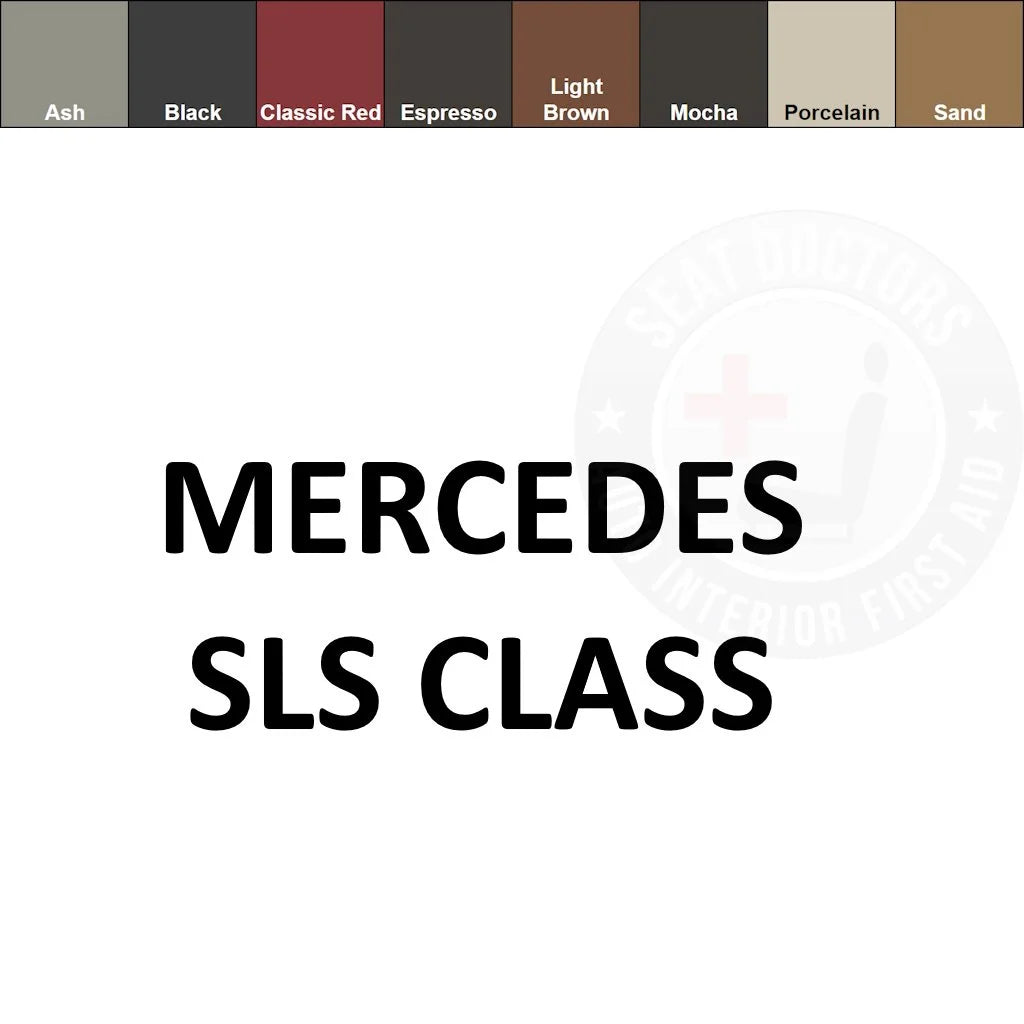 Mercedes Benz SLS Leather Dye
