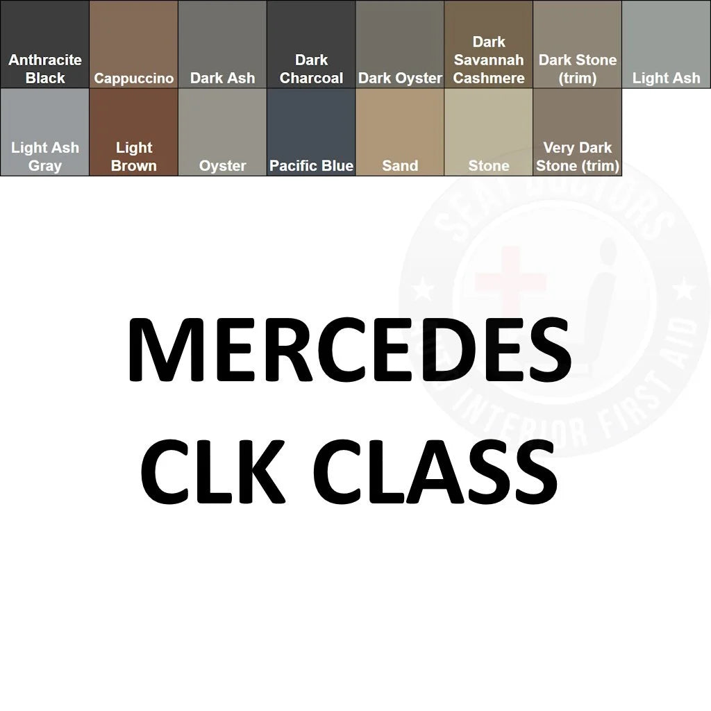 Mercedes Benz CLK Class Leather Dye