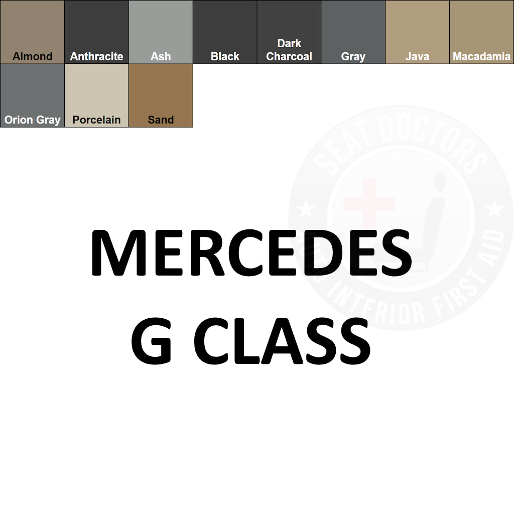 Mercedes Benz G Class Leather Dye