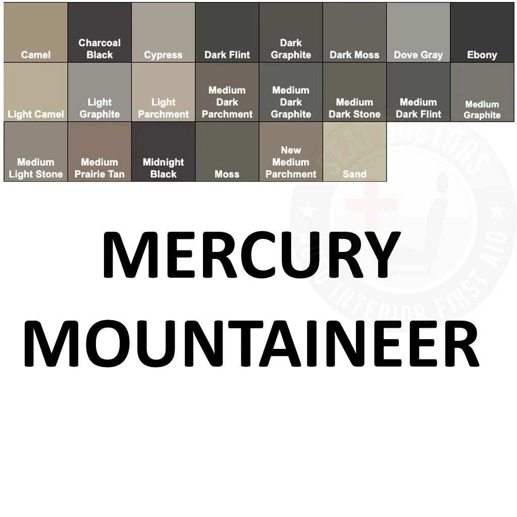 Mercury Mountaineer Leather Dye