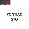 Pontiac GTO Leather Dye