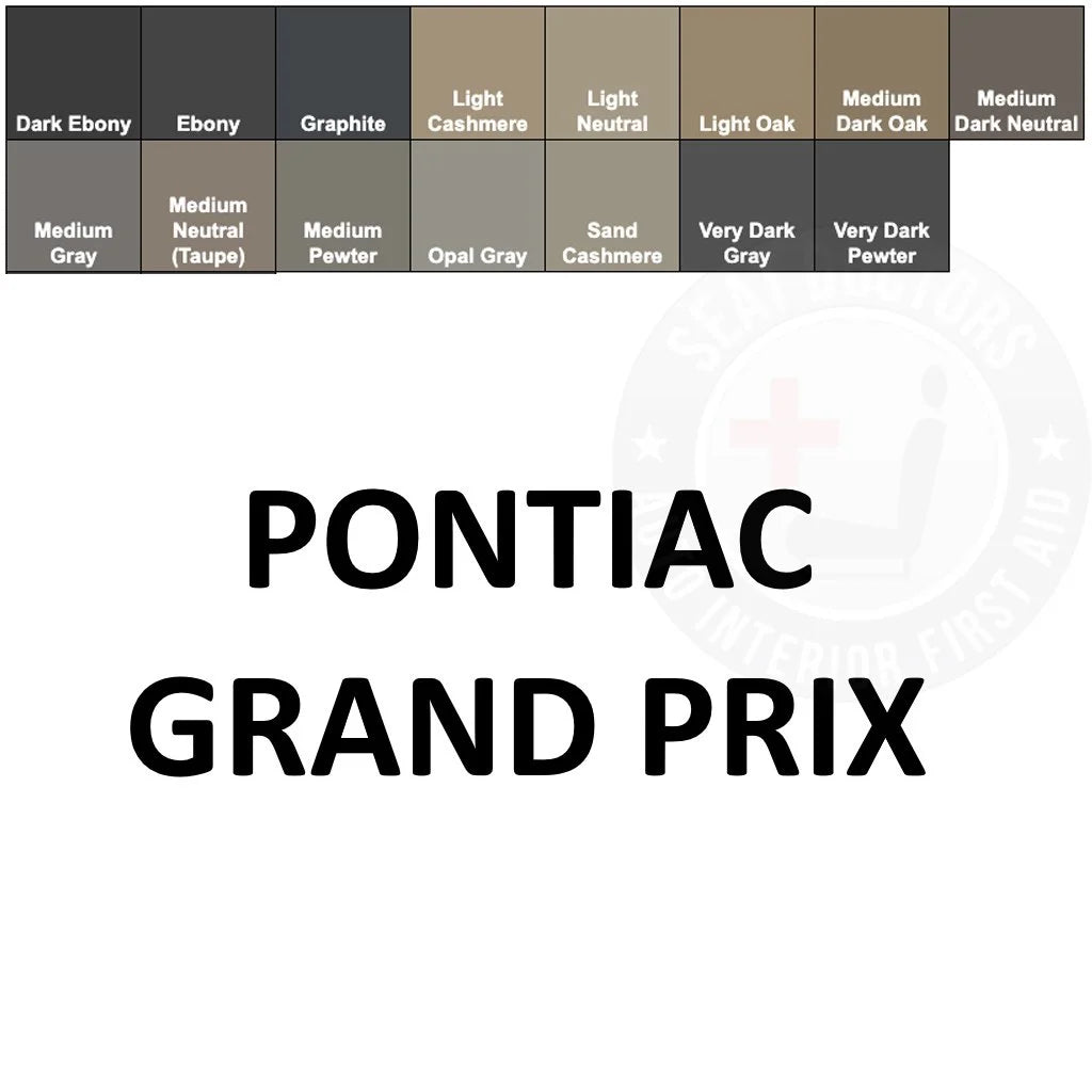 Pontiac Grand Prix Leather Dye