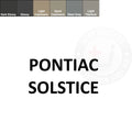 Pontiac Solstice Leather Dye
