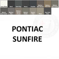 Pontiac Sunfire Leather Dye