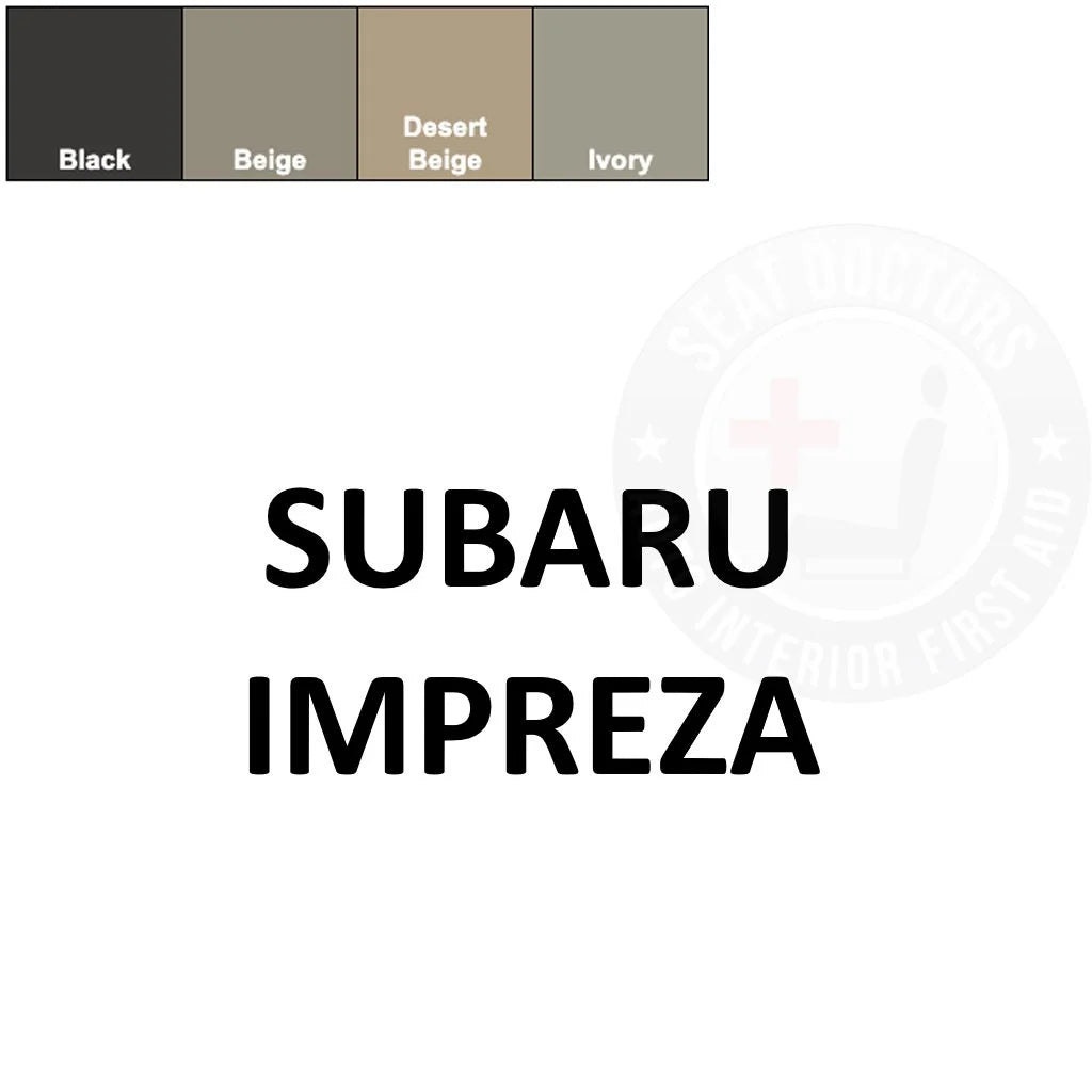 Subaru Impreza Leather Dye