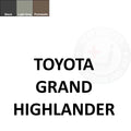 Toyota Grand Highlander Leather Dye