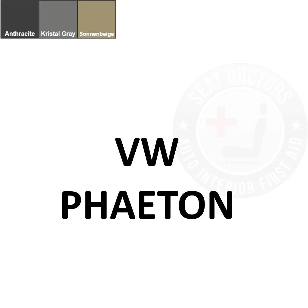 VW Phaeton Leather Dye